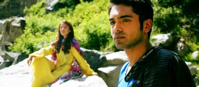 Faizan khawaja with ainy jafry on set life story