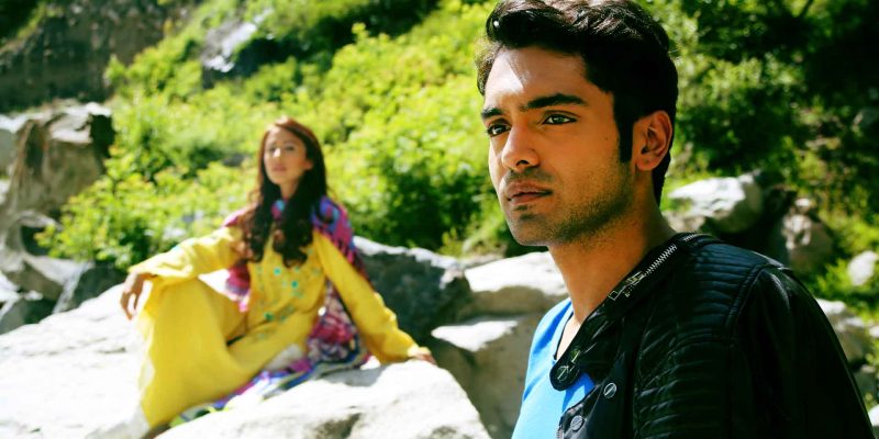 Faizan khawaja with ainy jafry on set life story